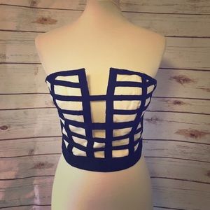 Black & White Tube Top